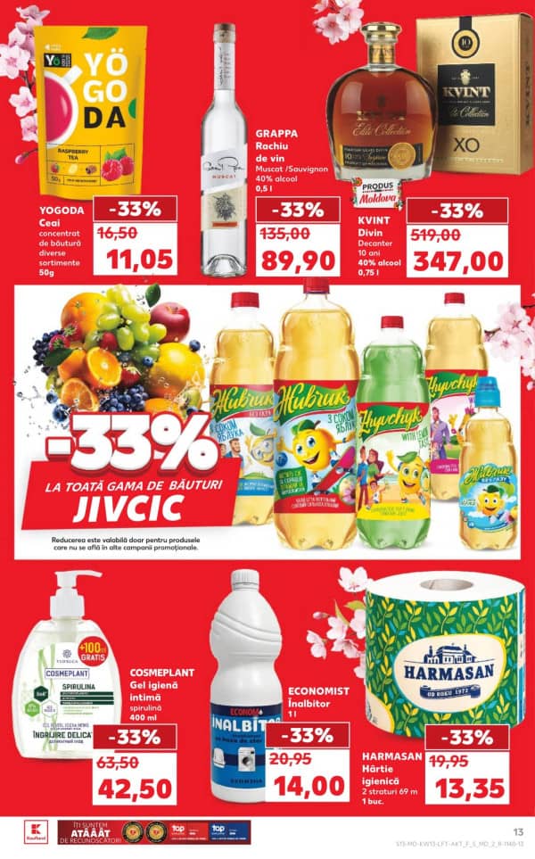 Cataloage Kaufland: Descoperă ofertele din perioada 26 - 1.04 - 26-03-2026 - 01-04-2026.