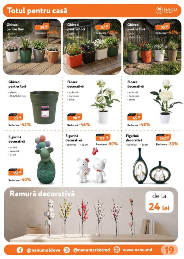 Cataloage Nanu Market: Oferta primăverii - 01-04-2026 - 31-05-2026.