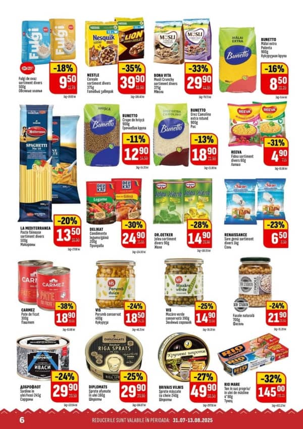 Cataloage Fourchette: Oferta lunii august - 31-07-2025 - 13-08-2025.