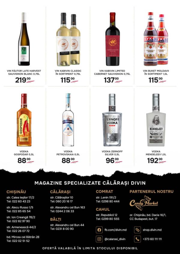 Cataloage Călărași Divin: Ofertele lunii august - 08-08-2025 - 31-08-2025.