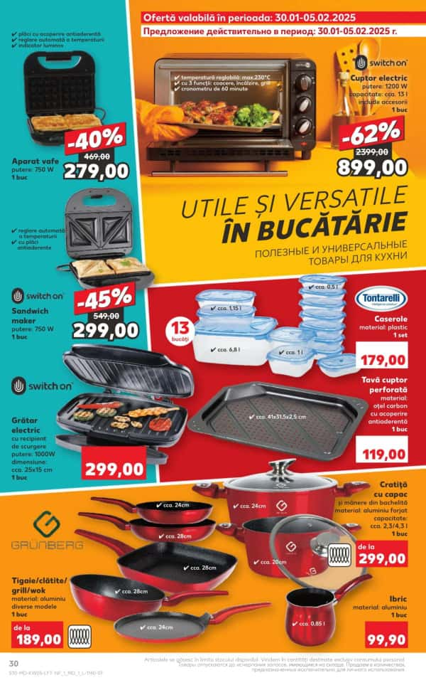 Cataloage Kaufland: Descoperă ofertele din perioada 30.01 - 5.02 - 30-01-2025 - 05-02-2025.