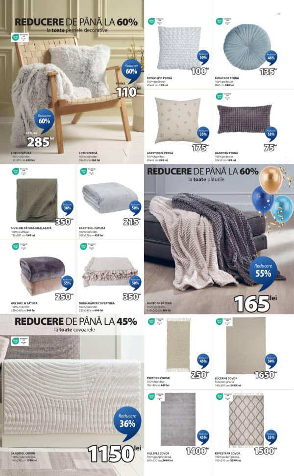 Cataloage JYSK: Deschidere EviMall Bălți - 29-03-2026 - 05-04-2026.