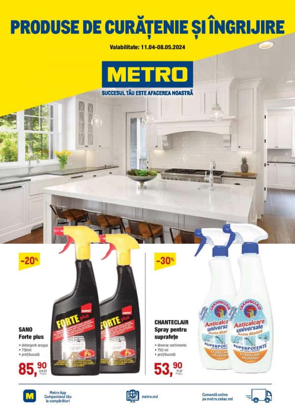 Cataloage METRO: Catalog Special Curățenie (NR. 8) - 11-04-2024 - 08-05-2024.