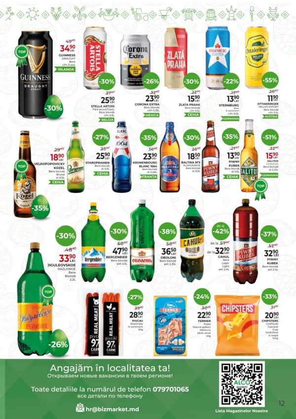 Cataloage Alcomarket: Reduceri Pascale - 07-04-2026 - 22-04-2026.
