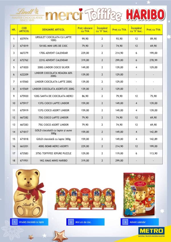 Cataloage METRO: Vine Crăciunul cu decorațiuni și bunătați - 13-11-2025 - 01-01-2026.