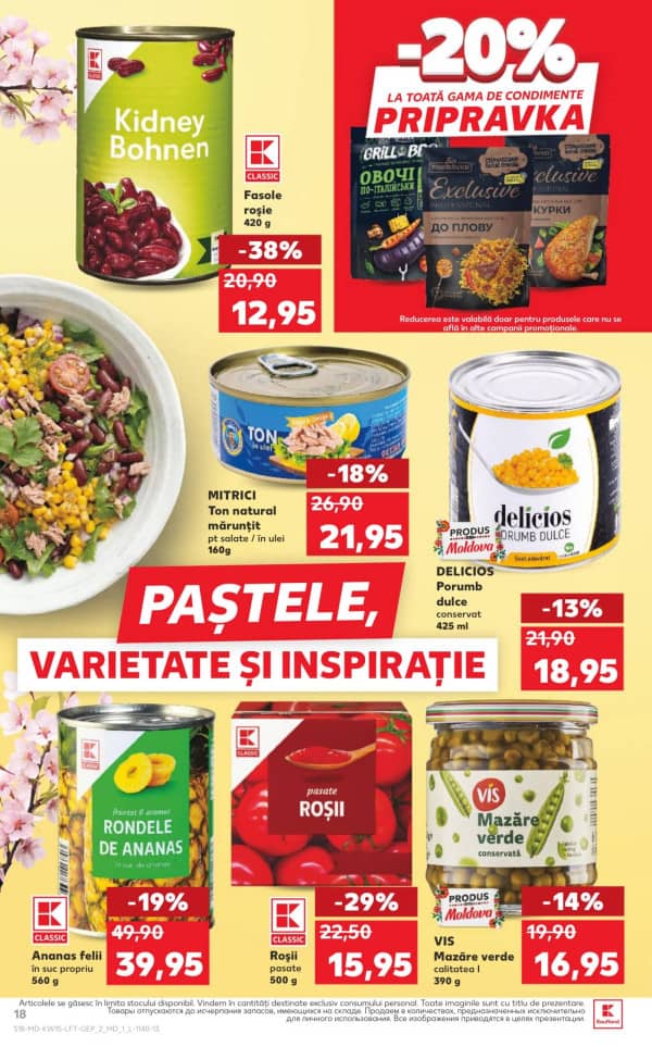 Cataloage Kaufland: Paștele - Tradiție și Omenie - 09-04-2026 - 15-04-2026.