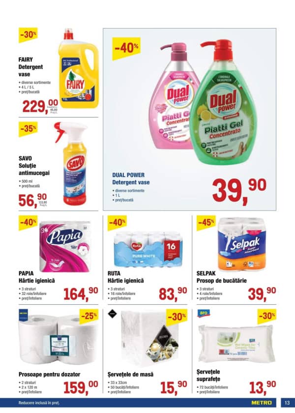 Cataloage Catalog produse alimentare de la METRO (Nr. 1) - 09-01-2026 - 21-01-2026.