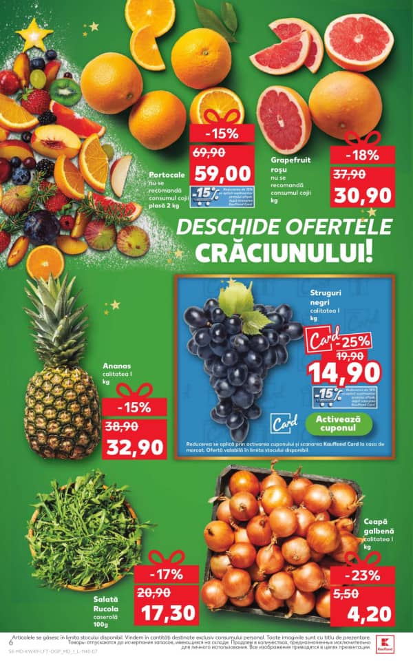 Cataloage Kaufland: Descoperă ofertele din perioada 4.12 - 10.12 - 04-12-2025 - 10-12-2025.