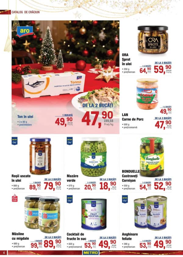 Cataloage METRO: Catalog special de Crăciun - 11-12-2025 - 08-01-2026.
