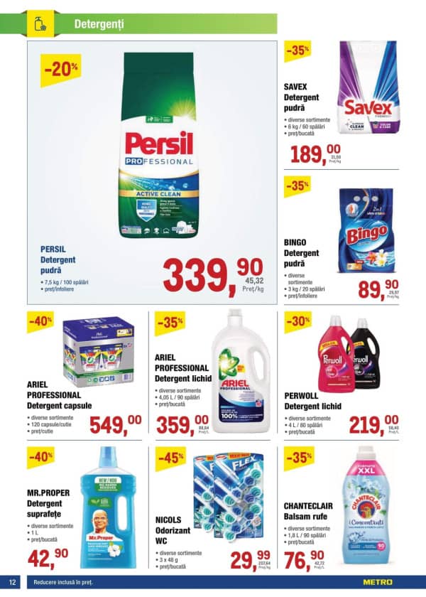 Cataloage Catalog produse alimentare de la METRO (Nr. 14) - 10-07-2025 - 23-07-2025.