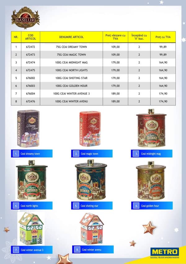 Cataloage METRO: Vine Crăciunul cu decorațiuni și bunătați - 13-11-2025 - 01-01-2026.