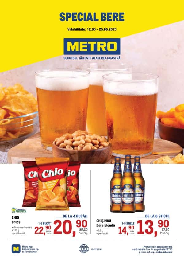 Cataloage METRO: Catalog Special Bere (NR 12) - 12-06-2025 - 25-06-2025.