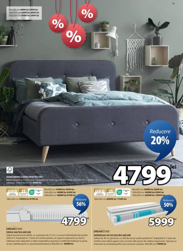 Cataloage JYSK: Oferta lunii iulie - 26-06-2025 - 30-07-2025.