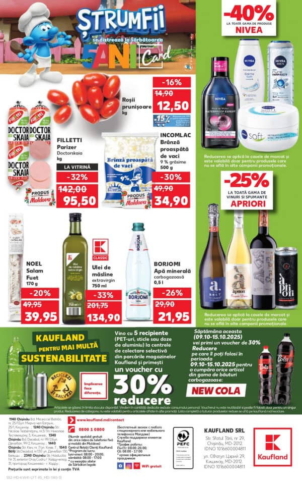 Cataloage Kaufland: Descoperă ofertele din perioada 9.10 - 15.10 - 08-10-2025 - 15-10-2025.
