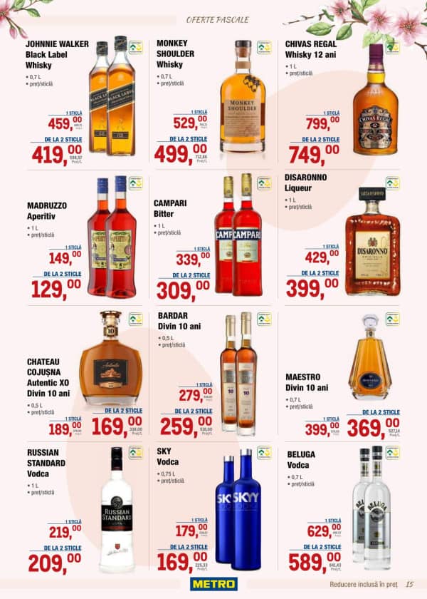 Cataloage METRO: Ofertă Pascală - 02-04-2026 - 22-04-2026.