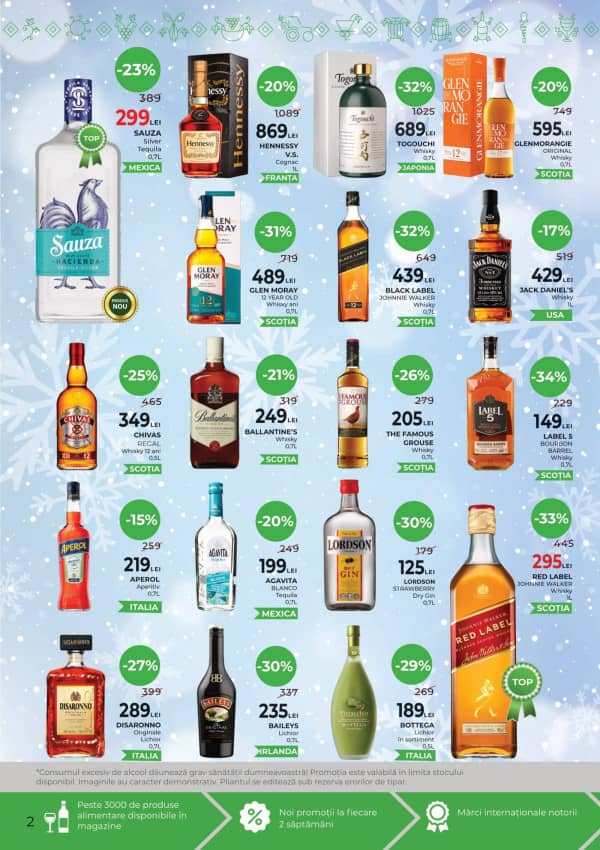 Cataloage Alcomarket: La mulți ani! - 18-12-2025 - 04-01-2026.