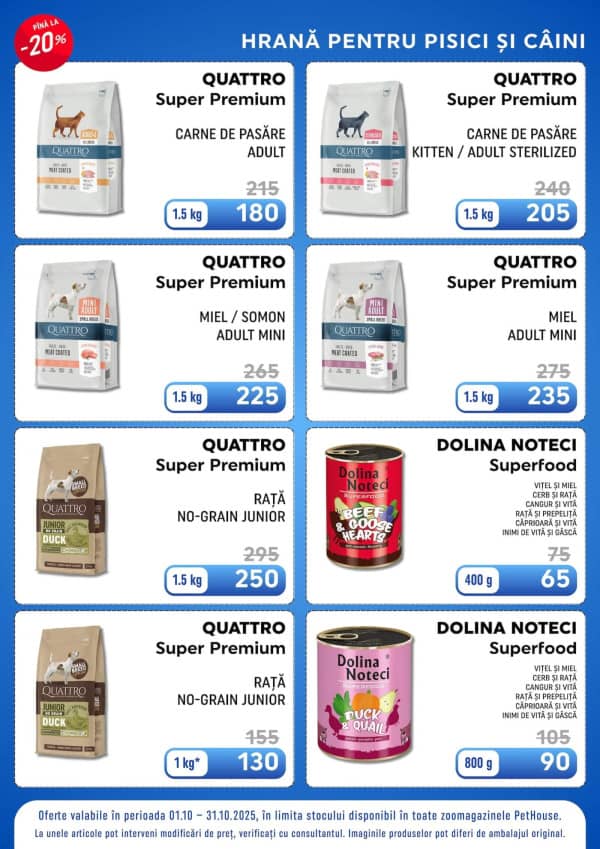 Cataloage Pet House: Oferta lunii octombrie - 01-10-2025 - 31-10-2025.