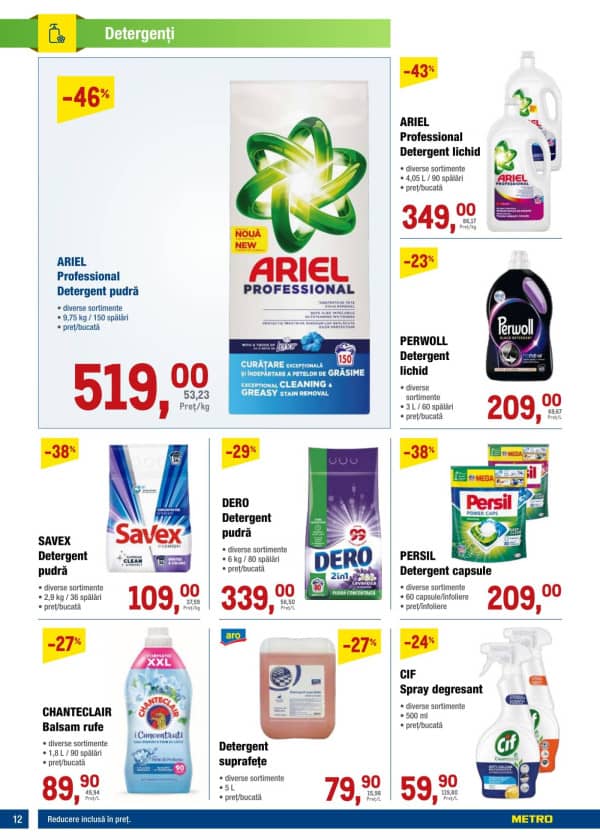 Cataloage Catalog produse alimentare de la METRO (Nr. 8) - 16-04-2026 - 29-04-2026.