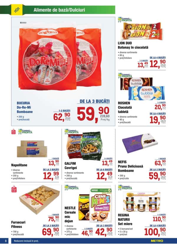 Cataloage Catalog produse alimentare de la METRO (Nr. 10) - 15-05-2025 - 28-05-2025.