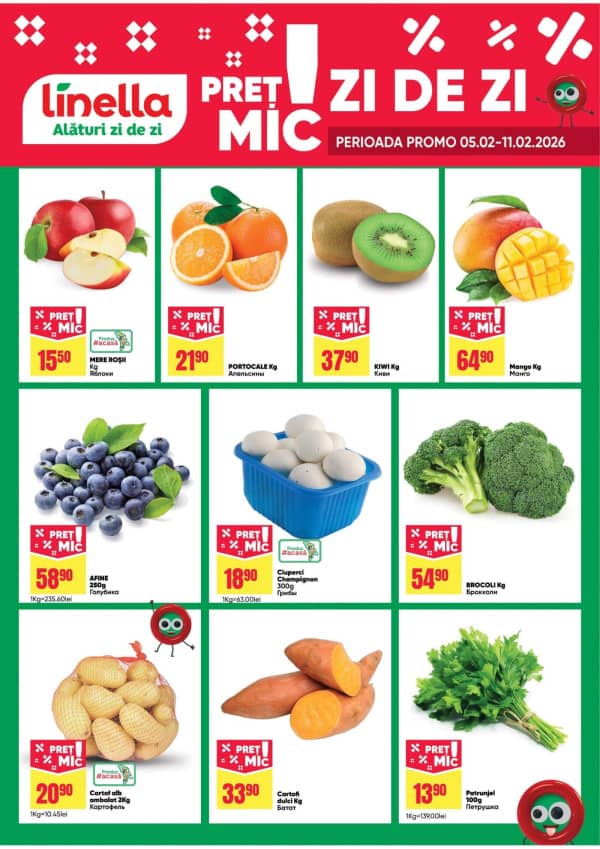 Cataloage Linella: Oferta săptămânii Nr.6 - 05-02-2026 - 11-02-2026.
