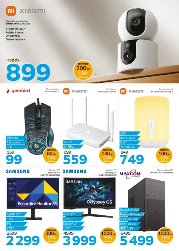 Cataloage Maxim: Ziua de naștere a magazinului de pe strada Gagarin - 12-12-2025 - 14-12-2025.