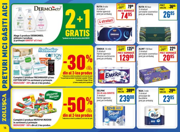 Cataloage Zolușca: E vremea reducerilor mari! - 15-08-2025 - 10-09-2025.