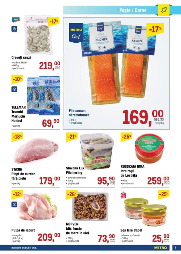 Cataloage Catalog produse alimentare de la METRO (Nr. 13) - 26-06-2025 - 09-07-2025.