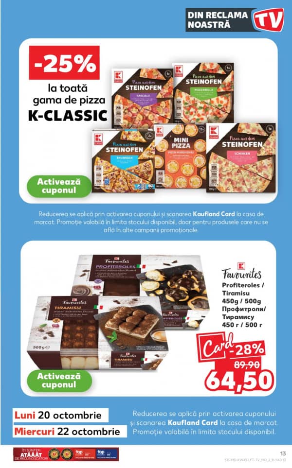 Cataloage Kaufland: Descoperă ofertele din perioada 23.10 - 29.10 - 23-10-2025 - 29-10-2025.