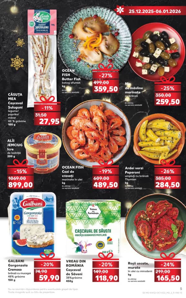 Cataloage Kaufland: Deschide ușa Crăciunului! - 31-12-2025 - 06-01-2026.