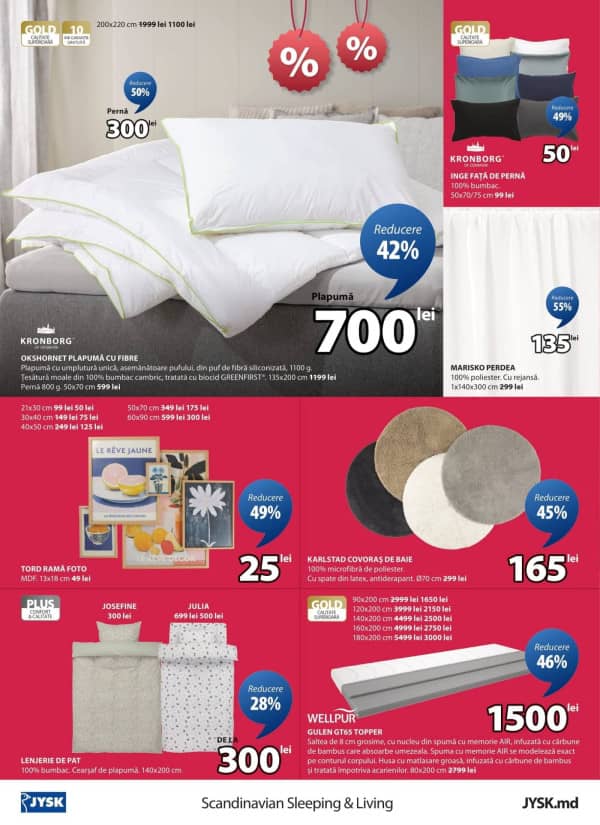 Cataloage JYSK: Reduceri de sărbători - 25-12-2025 - 28-01-2026.