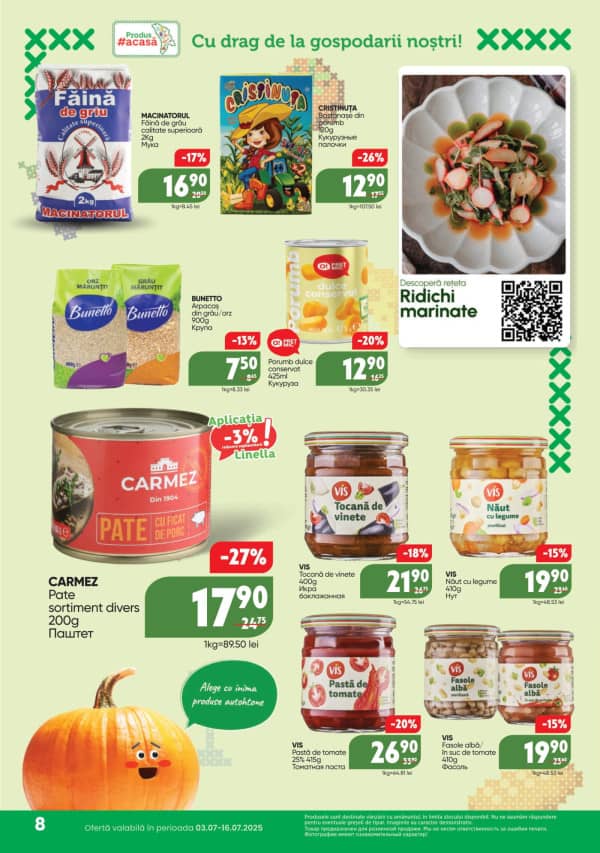 Cataloage Linella: Ofertă promoțională - 03-07-2025 - 16-07-2025.