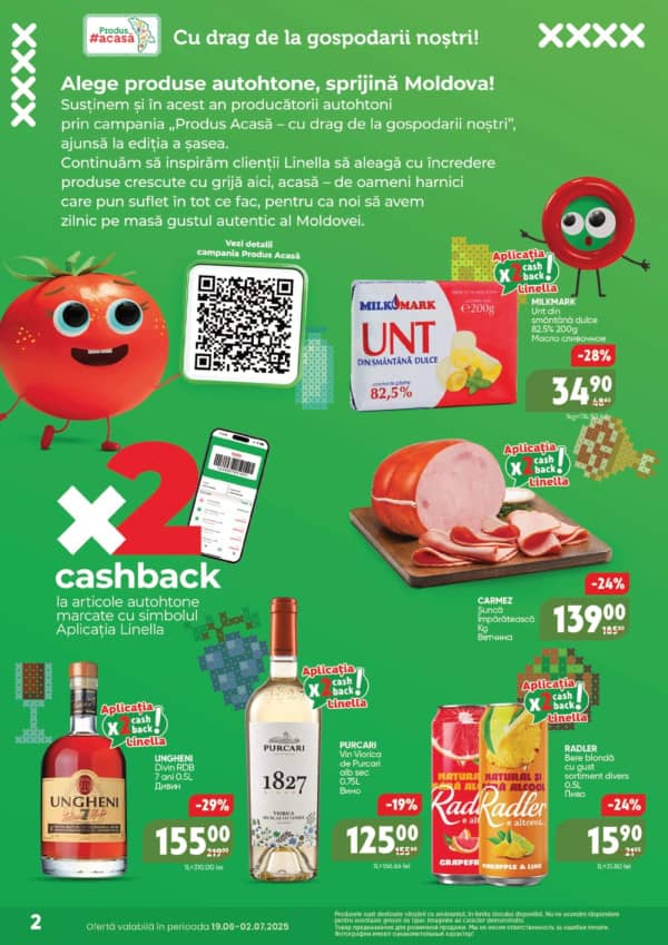 Cataloage Linella: cu drag de la gospodarii noștri - 19-06-2025 - 02-07-2025.