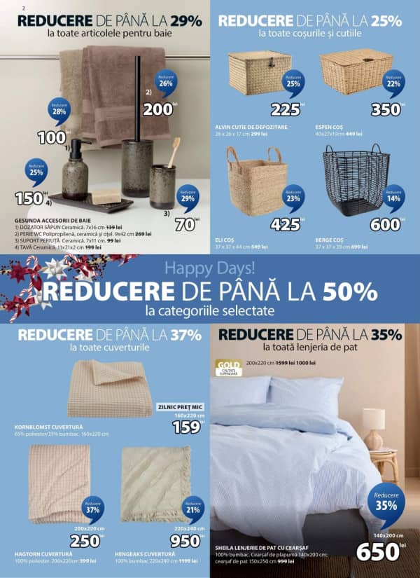 Cataloage JYSK: Oferta lunii noiembrie - 30-10-2025 - 10-12-2025.