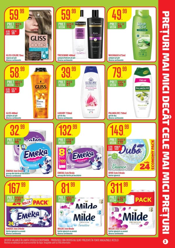 Cataloage Alina Cosmetics: Oferta lunii iulie - 07-07-2025 - 03-08-2025.