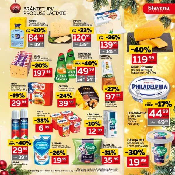 Cataloage Slavena: La mulți ani! - 17-12-2025 - 06-01-2026.