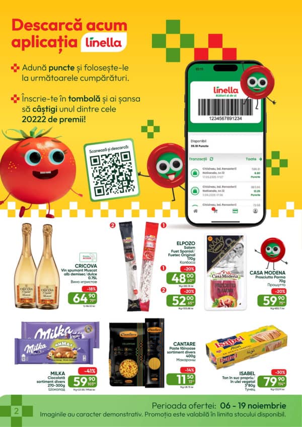 Каталоги Linella: Буклет ноября - 06-11-2025 - 19-11-2025.