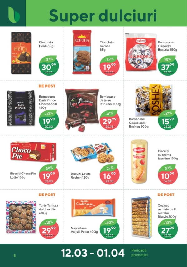 Cataloage Bonus: Reduceri de primavară - 12-03-2026 - 01-04-2026.