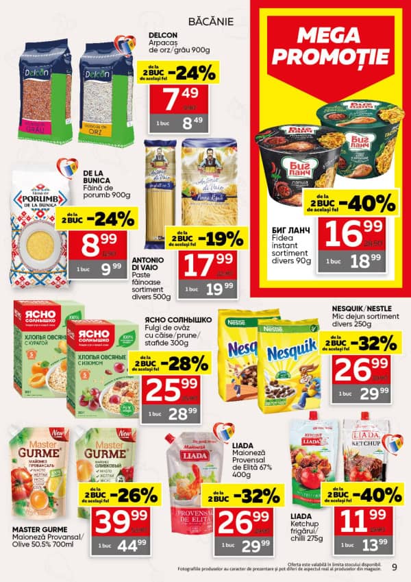 Cataloage Slavena: Oferta lunii martie - 18-03-2026 - 31-03-2026.