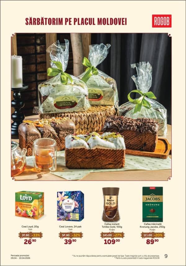 Каталоги Rogob: Пасхальный буклет - 09-04-2026 - 22-04-2026.