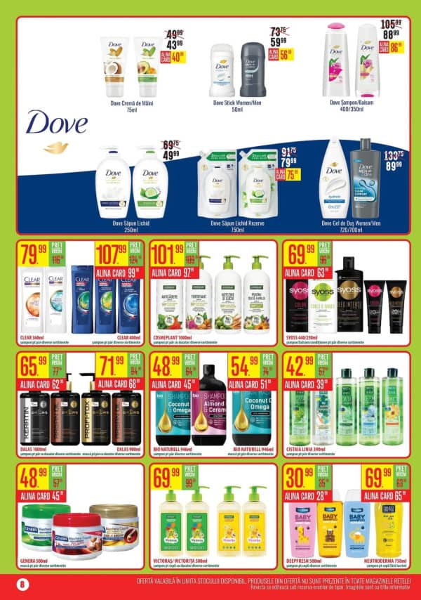 Cataloage Alina Cosmetics: Oferta lunii august - 01-08-2025 - 31-08-2025.