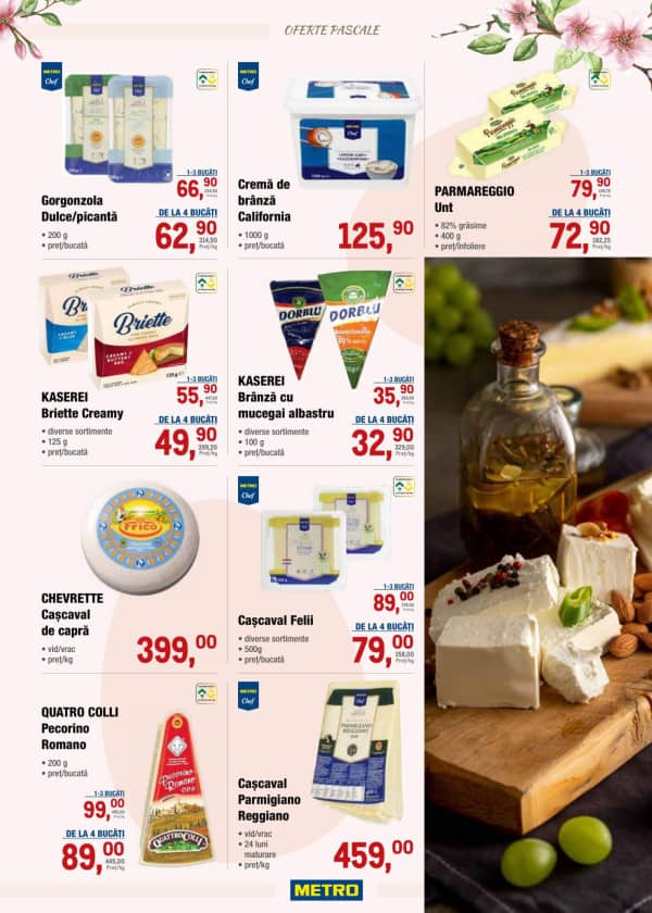 Cataloage METRO: Ofertă Pascală - 02-04-2026 - 22-04-2026.
