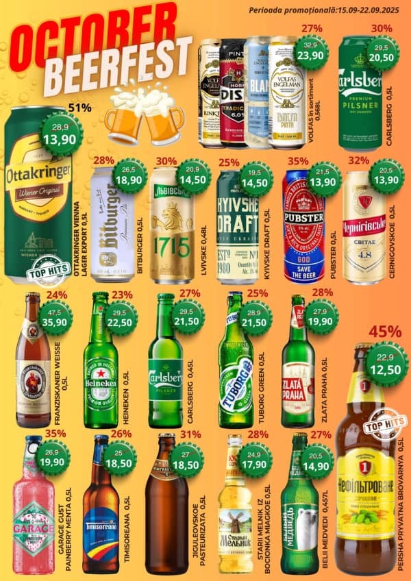 Каталоги Alcomarket: Спец буклет - пиво - 15-09-2025 - 22-09-2025.