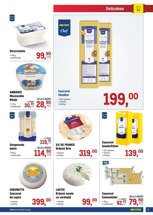 Cataloage Catalog produse alimentare de la METRO (Nr. 26) - 25-12-2025 - 08-01-2026.