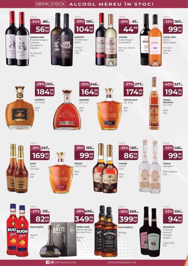 Cataloage Drink Stock: Promoțiile lunii septembrie - 01-09-2025 - 30-09-2025.