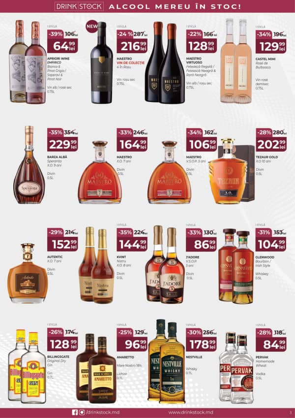Cataloage Drink Stock: Promoțiile lunii iulie - 01-07-2025 - 31-07-2025.