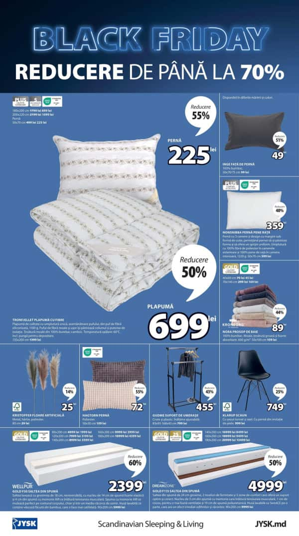 Cataloage JYSK: Black Friday - 14-11-2024 - 24-11-2024.