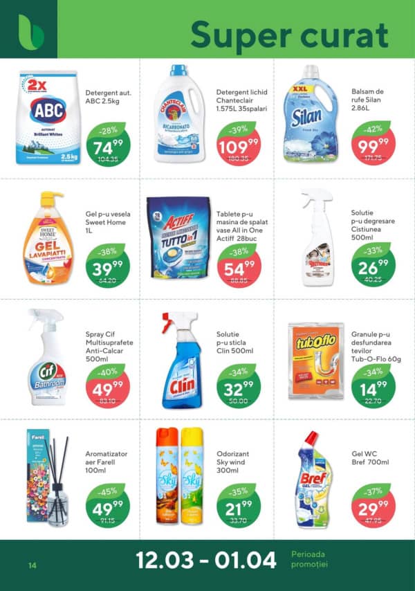 Cataloage Bonus: Reduceri de primavară - 12-03-2026 - 01-04-2026.