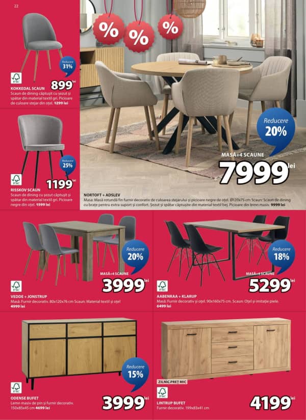 Cataloage JYSK: Oferta lunii iulie - 26-06-2025 - 30-07-2025.
