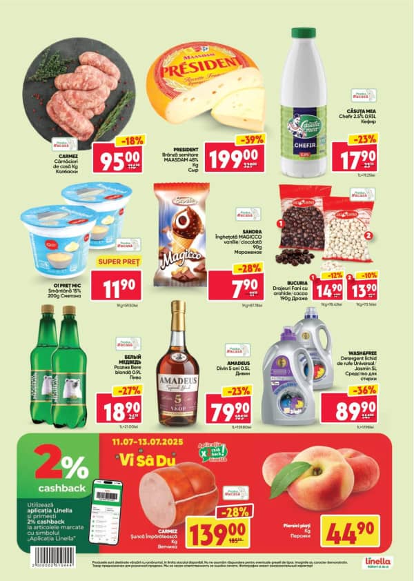 Cataloage Linella: Oferta săptămânii Nr.28 - 10-07-2025 - 16-07-2025.