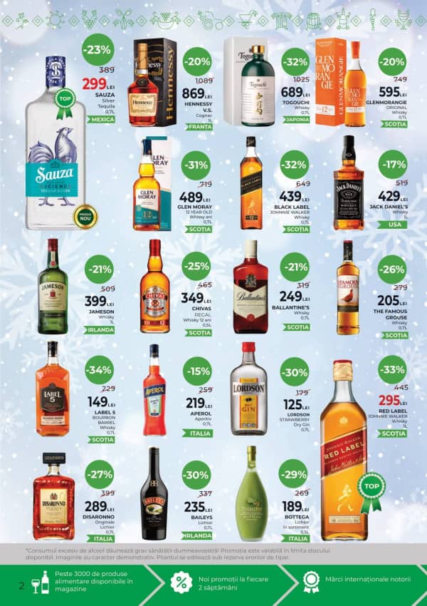 Cataloage Alcomarket: La mulți ani! - 18-12-2025 - 04-01-2026.
